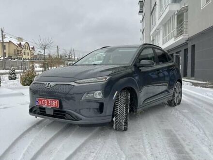 Хендай Kona Electric 2019 в Трускавце на Automoto.ua Серый Хендай Kona Electric, объемом двигателя 0 л и пробегом 100 тыс. км за 16499 $, фото 1 на Automoto.ua