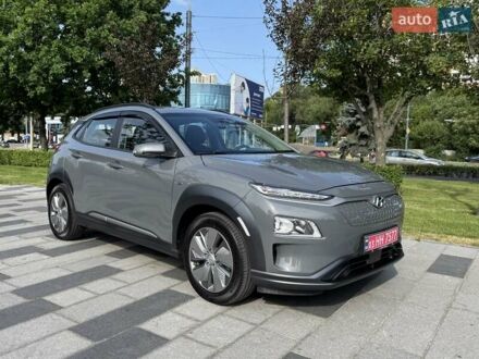 Сірий Хендай Kona Electric, об'ємом двигуна 0 л та пробігом 19 тис. км за 16000 $, фото 1 на Automoto.ua