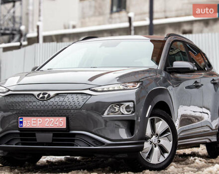 Сірий Хендай Kona Electric, об'ємом двигуна 0 л та пробігом 26 тис. км за 16300 $, фото 1 на Automoto.ua