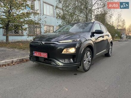 Сірий Хендай Kona Electric, об'ємом двигуна 0 л та пробігом 138 тис. км за 17500 $, фото 1 на Automoto.ua