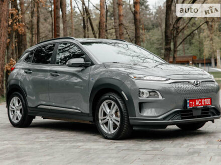 Сірий Хендай Kona Electric, об'ємом двигуна 0 л та пробігом 54 тис. км за 16999 $, фото 1 на Automoto.ua