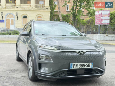 Сірий Хендай Kona Electric, об'ємом двигуна 0 л та пробігом 135 тис. км за 18300 $, фото 1 на Automoto.ua