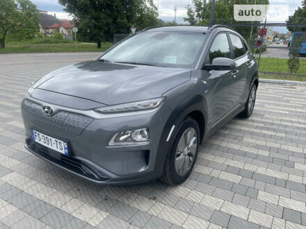 Серый Хендай Kona Electric, объемом двигателя 0 л и пробегом 69 тыс. км за 16800 $, фото 1 на Automoto.ua