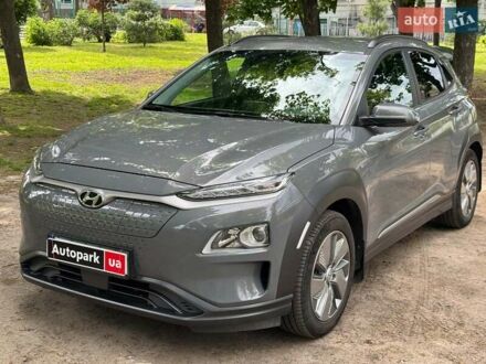 Сірий Хендай Kona Electric, об'ємом двигуна 0 л та пробігом 74 тис. км за 14990 $, фото 1 на Automoto.ua