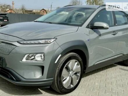 Серый Хендай Kona Electric, объемом двигателя 0 л и пробегом 66 тыс. км за 17000 $, фото 1 на Automoto.ua