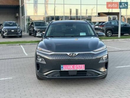 Серый Хендай Kona Electric, объемом двигателя 0 л и пробегом 118 тыс. км за 18600 $, фото 1 на Automoto.ua