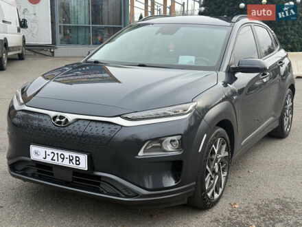 Сірий Хендай Kona Electric, об'ємом двигуна 0 л та пробігом 113 тис. км за 18200 $, фото 1 на Automoto.ua