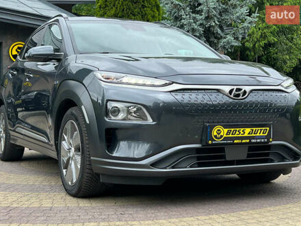 Сірий Хендай Kona Electric, об'ємом двигуна 0 л та пробігом 101 тис. км за 16999 $, фото 1 на Automoto.ua