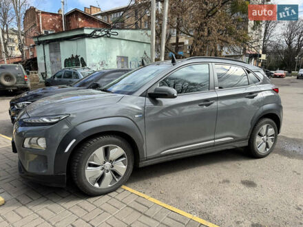Сірий Хендай Kona Electric, об'ємом двигуна 0 л та пробігом 43 тис. км за 15700 $, фото 1 на Automoto.ua