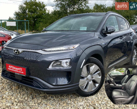 Сірий Хендай Kona Electric, об'ємом двигуна 0 л та пробігом 69 тис. км за 20900 $, фото 1 на Automoto.ua