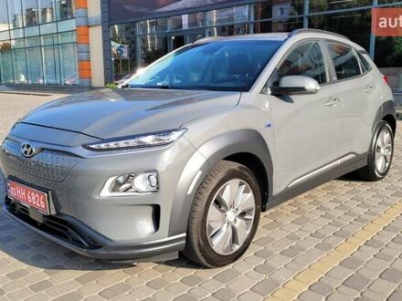 Серый Хендай Kona Electric, объемом двигателя 0 л и пробегом 84 тыс. км за 15700 $, фото 1 на Automoto.ua