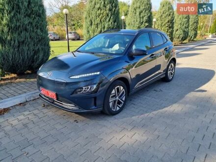 Хендай Kona Electric 2021 в Черновцах на Automoto.ua Серый Хендай Kona Electric, объемом двигателя 0 л и пробегом 42 тыс. км за 21500 $, фото 1 на Automoto.ua