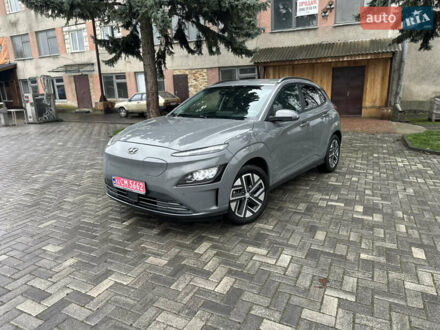 Сірий Хендай Kona Electric, об'ємом двигуна 0 л та пробігом 44 тис. км за 17600 $, фото 1 на Automoto.ua