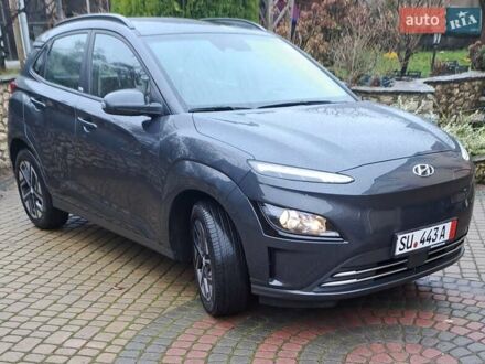 Сірий Хендай Kona Electric, об'ємом двигуна 0 л та пробігом 52 тис. км за 16800 $, фото 1 на Automoto.ua