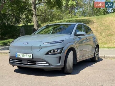 Хендай Kona Electric 2022 в Кропивницком (Кировограде) на Automoto.ua Серый Хендай Kona Electric, объемом двигателя 0 л и пробегом 17 тыс. км за 23000 $, фото 1 на Automoto.ua