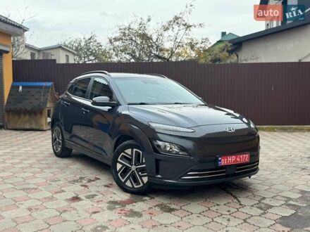 Серый Хендай Kona Electric, объемом двигателя 0 л и пробегом 112 тыс. км за 18999 $, фото 1 на Automoto.ua