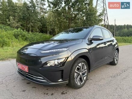 Сірий Хендай Kona Electric, об'ємом двигуна 0 л та пробігом 27 тис. км за 16350 $, фото 1 на Automoto.ua