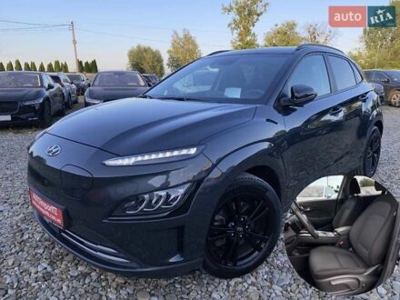 Серый Хендай Kona Electric, объемом двигателя 0 л и пробегом 115 тыс. км за 20600 $, фото 1 на Automoto.ua