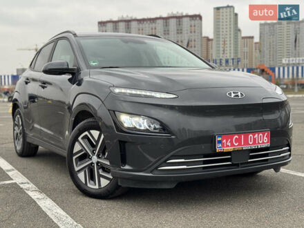 Сірий Хендай Kona Electric, об'ємом двигуна 0 л та пробігом 50 тис. км за 18500 $, фото 1 на Automoto.ua