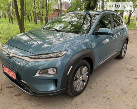 Синій Хендай Kona Electric, об'ємом двигуна 0 л та пробігом 119 тис. км за 18900 $, фото 8 на Automoto.ua