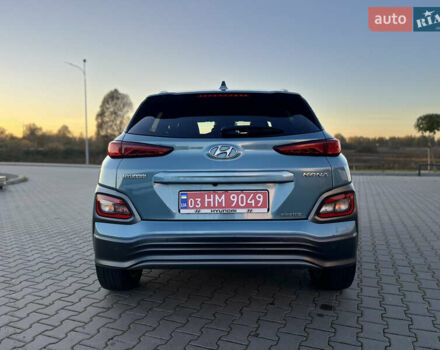 Синий Хендай Kona Electric, объемом двигателя 0 л и пробегом 127 тыс. км за 16400 $, фото 6 на Automoto.ua