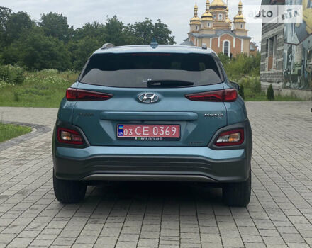 Синій Хендай Kona Electric, об'ємом двигуна 0 л та пробігом 35 тис. км за 25200 $, фото 3 на Automoto.ua