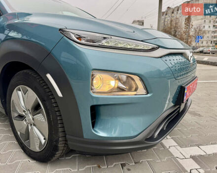 Синий Хендай Kona Electric, объемом двигателя 0 л и пробегом 134 тыс. км за 17800 $, фото 14 на Automoto.ua