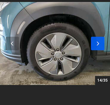 Синий Хендай Kona Electric, объемом двигателя 0 л и пробегом 134 тыс. км за 17800 $, фото 81 на Automoto.ua