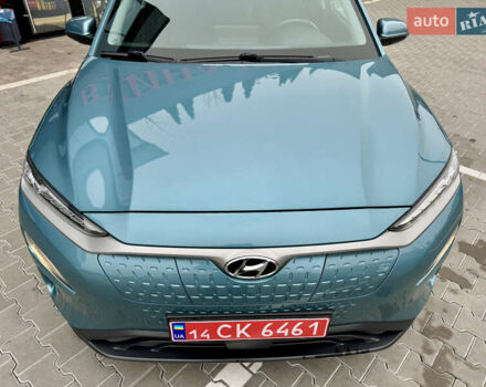 Синий Хендай Kona Electric, объемом двигателя 0 л и пробегом 134 тыс. км за 17800 $, фото 25 на Automoto.ua