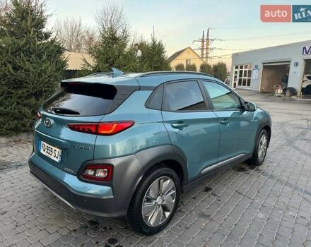 Синий Хендай Kona Electric, объемом двигателя 0 л и пробегом 49 тыс. км за 16500 $, фото 11 на Automoto.ua