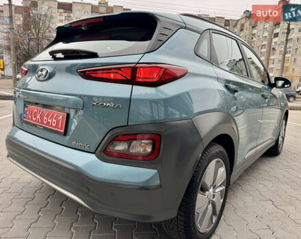 Синий Хендай Kona Electric, объемом двигателя 0 л и пробегом 134 тыс. км за 17800 $, фото 17 на Automoto.ua