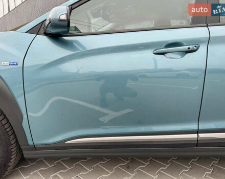 Синий Хендай Kona Electric, объемом двигателя 0 л и пробегом 134 тыс. км за 17800 $, фото 27 на Automoto.ua