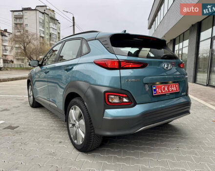 Синий Хендай Kona Electric, объемом двигателя 0 л и пробегом 134 тыс. км за 17800 $, фото 8 на Automoto.ua