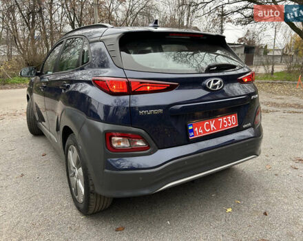 Синий Хендай Kona Electric, объемом двигателя 0 л и пробегом 118 тыс. км за 16780 $, фото 27 на Automoto.ua