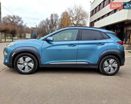 Синий Хендай Kona Electric, объемом двигателя 0 л и пробегом 107 тыс. км за 18400 $, фото 12 на Automoto.ua