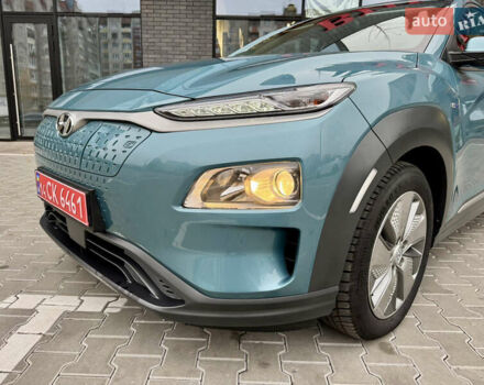 Синий Хендай Kona Electric, объемом двигателя 0 л и пробегом 134 тыс. км за 17800 $, фото 15 на Automoto.ua