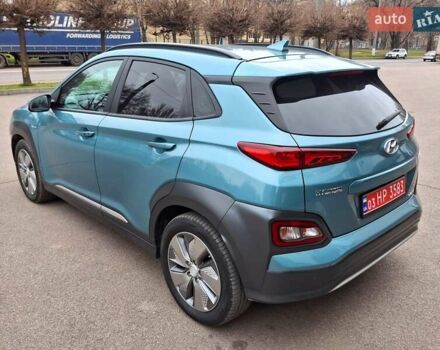 Синий Хендай Kona Electric, объемом двигателя 0 л и пробегом 107 тыс. км за 18400 $, фото 11 на Automoto.ua
