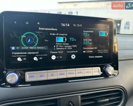 Синий Хендай Kona Electric, объемом двигателя 0 л и пробегом 49 тыс. км за 16500 $, фото 30 на Automoto.ua