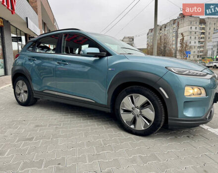 Синий Хендай Kona Electric, объемом двигателя 0 л и пробегом 134 тыс. км за 17800 $, фото 12 на Automoto.ua