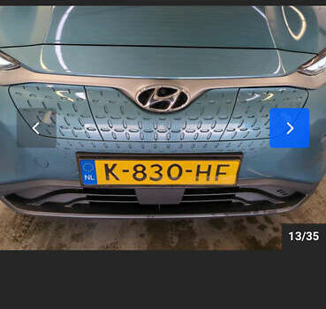 Синий Хендай Kona Electric, объемом двигателя 0 л и пробегом 134 тыс. км за 17800 $, фото 80 на Automoto.ua