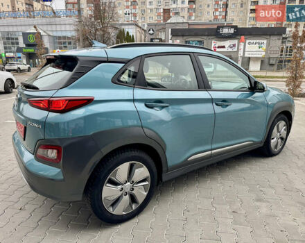 Синий Хендай Kona Electric, объемом двигателя 0 л и пробегом 134 тыс. км за 17800 $, фото 11 на Automoto.ua
