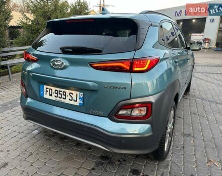 Синий Хендай Kona Electric, объемом двигателя 0 л и пробегом 49 тыс. км за 16500 $, фото 12 на Automoto.ua