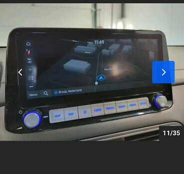 Синий Хендай Kona Electric, объемом двигателя 0 л и пробегом 134 тыс. км за 17800 $, фото 78 на Automoto.ua