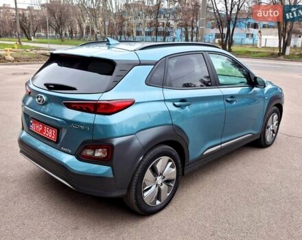 Синий Хендай Kona Electric, объемом двигателя 0 л и пробегом 107 тыс. км за 18400 $, фото 8 на Automoto.ua