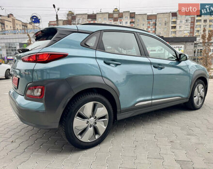 Синий Хендай Kona Electric, объемом двигателя 0 л и пробегом 134 тыс. км за 17800 $, фото 10 на Automoto.ua