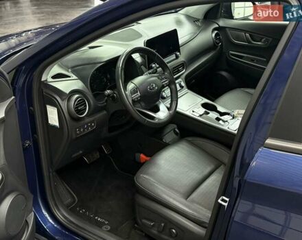 Синий Хендай Kona Electric, объемом двигателя 0 л и пробегом 128 тыс. км за 17625 $, фото 12 на Automoto.ua
