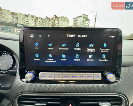 Синий Хендай Kona Electric, объемом двигателя 0 л и пробегом 134 тыс. км за 17800 $, фото 56 на Automoto.ua