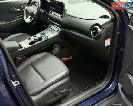 Синий Хендай Kona Electric, объемом двигателя 0 л и пробегом 116 тыс. км за 17604 $, фото 27 на Automoto.ua