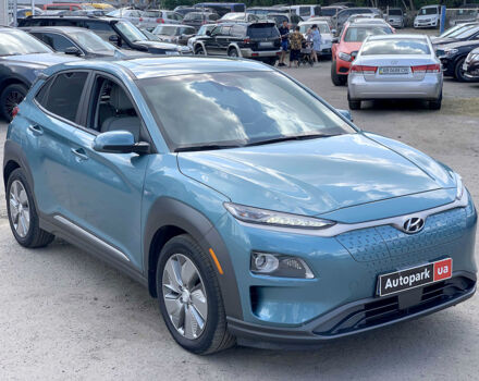 Синій Хендай Kona Electric, об'ємом двигуна 0 л та пробігом 23 тис. км за 31490 $, фото 4 на Automoto.ua