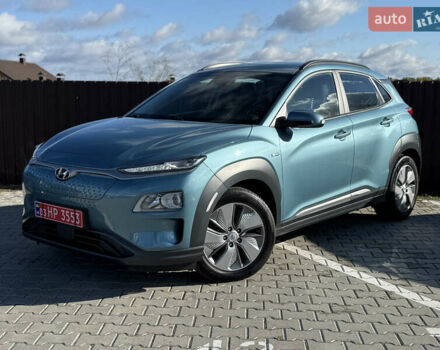 Синий Хендай Kona Electric, объемом двигателя 0 л и пробегом 165 тыс. км за 16800 $, фото 1 на Automoto.ua